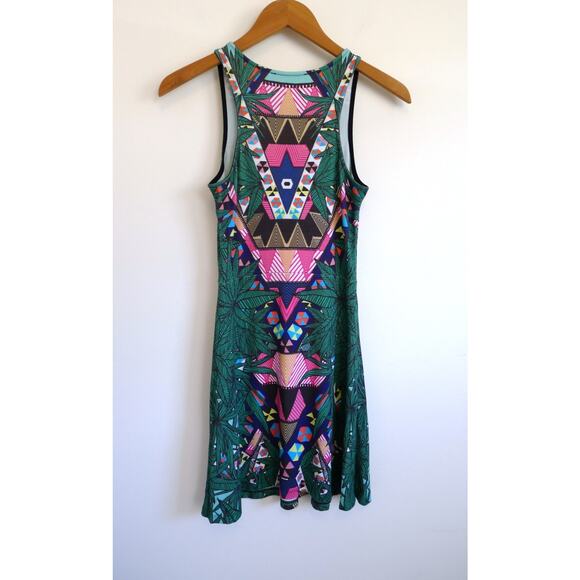 MARA HOFFMAN Circle Tank Jersey Mini Dress in Maristar Green Shopbop XS $275 - Picture 8 of 11